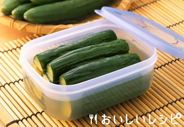 浅 漬け の 素 きゅうり