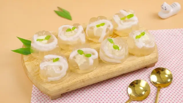 Rau Câu Phô Mai Dừa