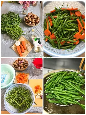 Rau Muống Ngâm Dấm Đường