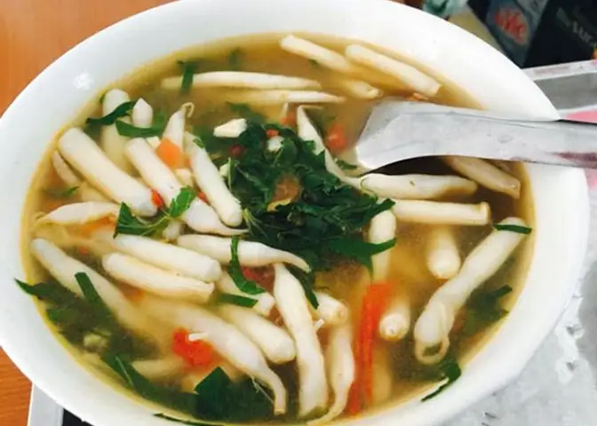 Sá Sùng Khô Nấu Canh Gì