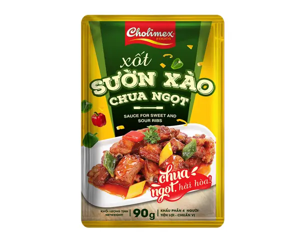 Sốt Sườn Xào Chua Ngọt