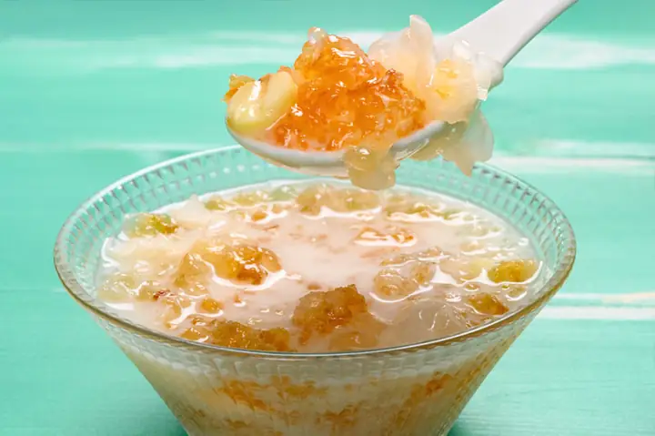 桃 膠 煲 什麼 好