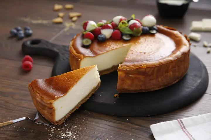 Tarta Queso Y Chocolate Blanco