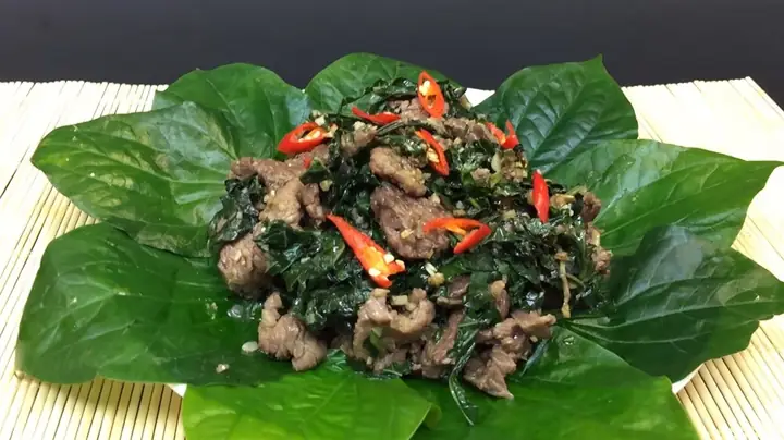 Thịt Bê Xào Lá Lốt