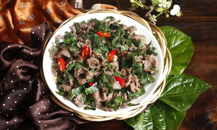 Thịt Lợn Xào Lá Lốt Thịt Lợn Xào Lá Lốt