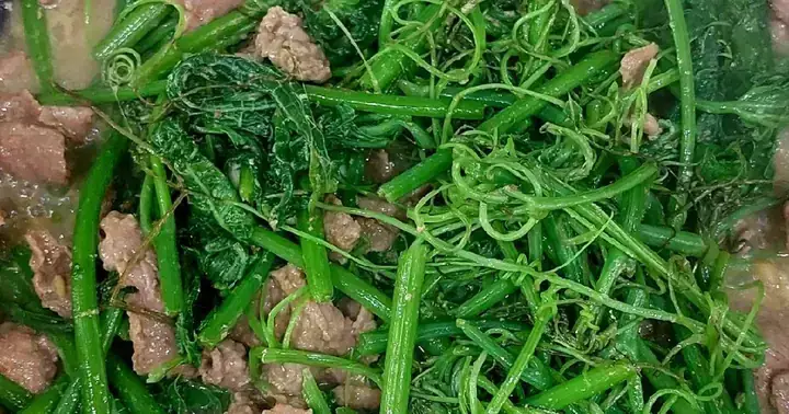 Thịt Trâu Xào Ngọn Su Su