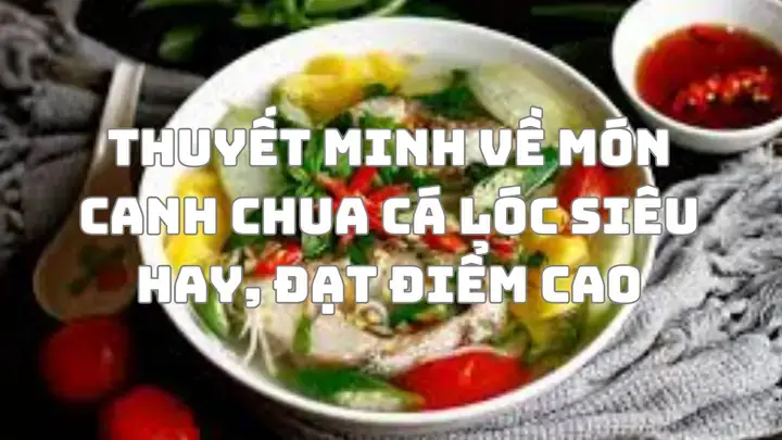 Thuyết Minh Về Món Canh Rau Muống