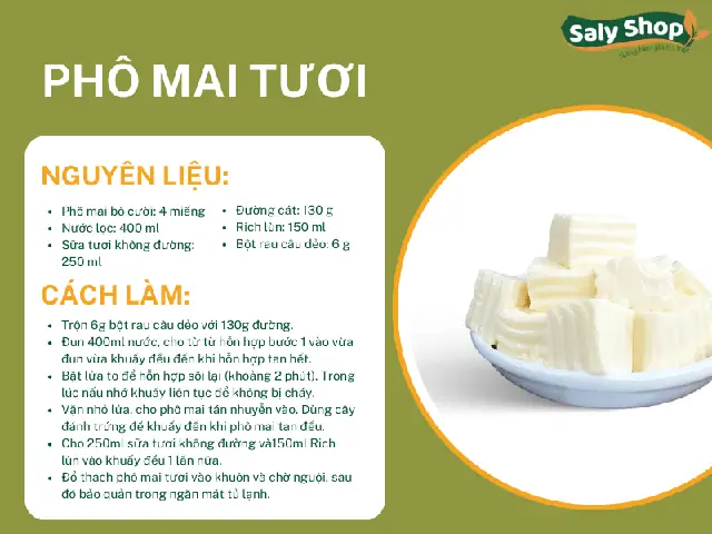 Trà Sữa Thạch Phô Mai Tươi