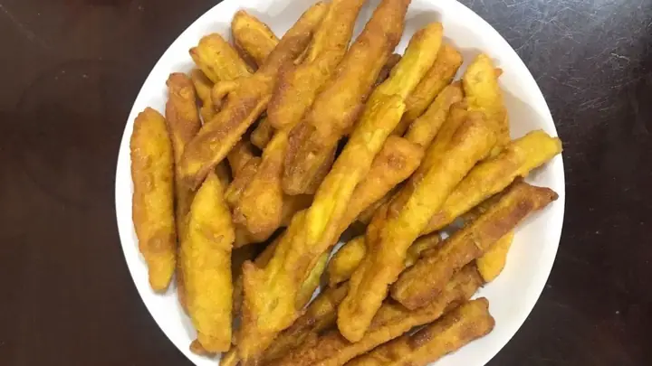 Trộn Bột Chiên Khoai Lang