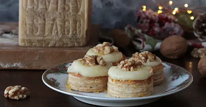 Vol Au Vent Al Formaggio E Noci