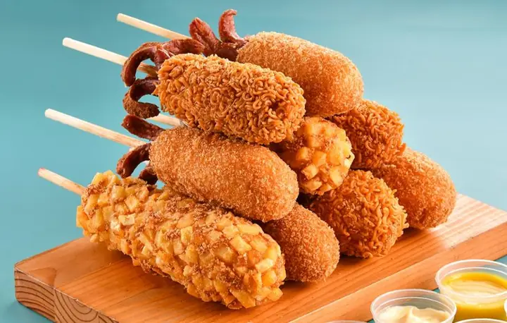 Xúc Xích Chiên Xù Hàn Quốc